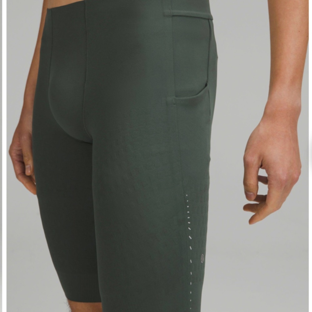 NWT lululemon sense knit running short 10" - Picture 1 of 6